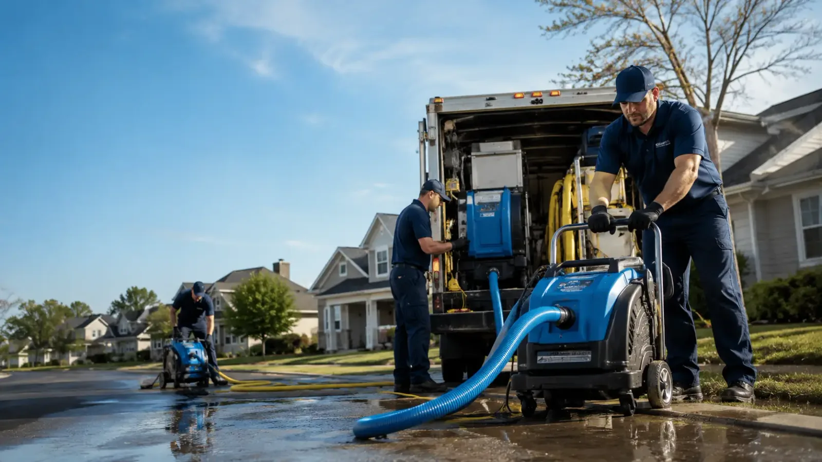 Flood Damage Cleanup in Aristes, PA